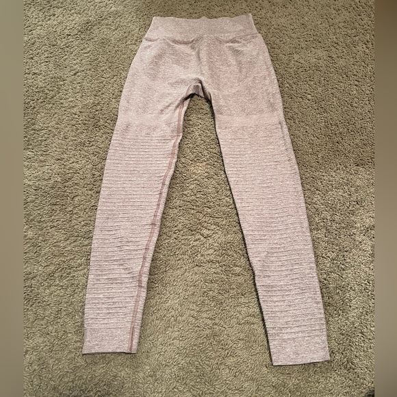 ⭐️ Pink heather Smilodox Contour Leggings size Small ⭐️ - Picture 3 of 6